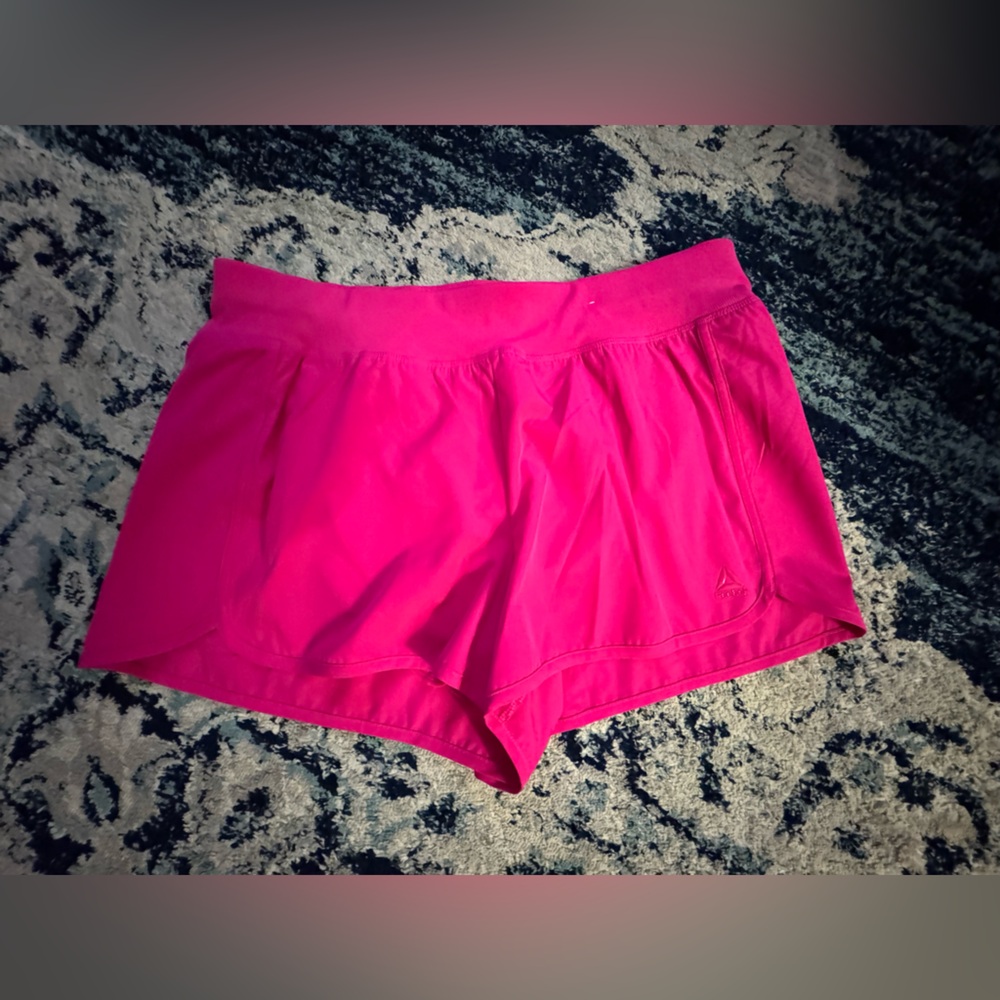 Women's Reebok Pink Athletic Shorts